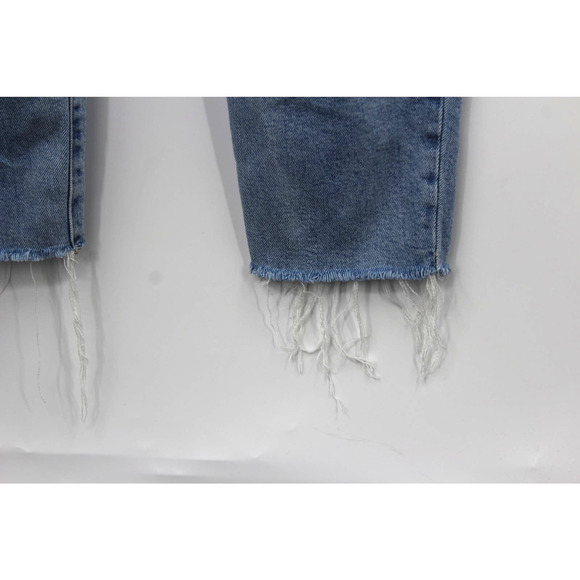 J Crew Jeans Womens Size 32 10" High Rise Button Fly‎ Stretch Denim - Picture 6 of 11